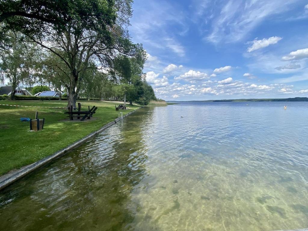 Ferienhaus Mit Wasserterrasse - Mit Sauna Und Kamin - Inklusive Nebenkosten Wendisch Rietz Exteriér fotografie